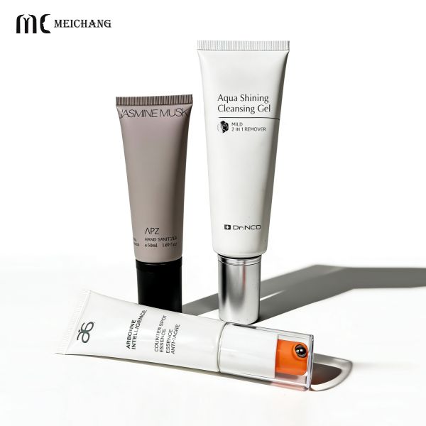 Eco-Friendly Customizable Precision Eye Cream Tube with Pump for Accurate Dosing and Freshness