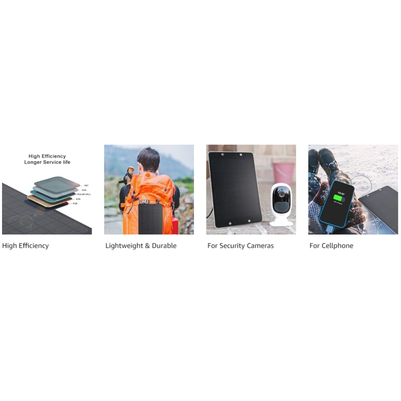 Mini Photovoltaic Portable Solar Panel USB Charger 5v 6w OEM