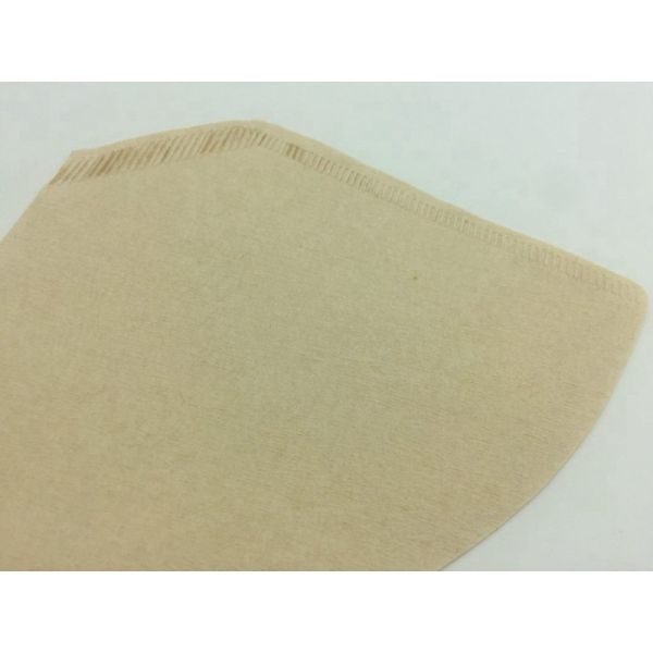 Disposable Drip Coffee Filter Paper , Organic Cone Shaped Coffee Filters Lightweight