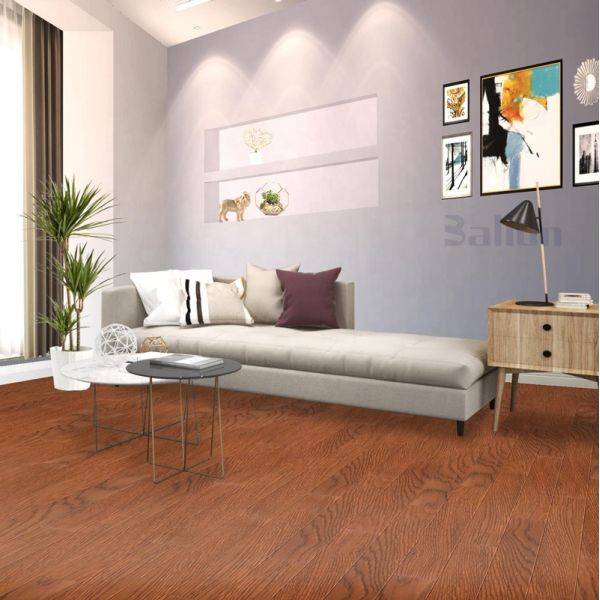 SPC Plastic Flooring for Waterproof Easy Click Installation Eco-friendly PVC Material