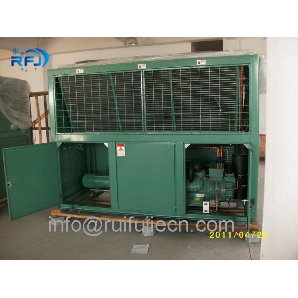 RFJ 4GE-23Y-40P Refrigeration Controls Box Type Air - Cooled Condenser Unit For Deep Freezer