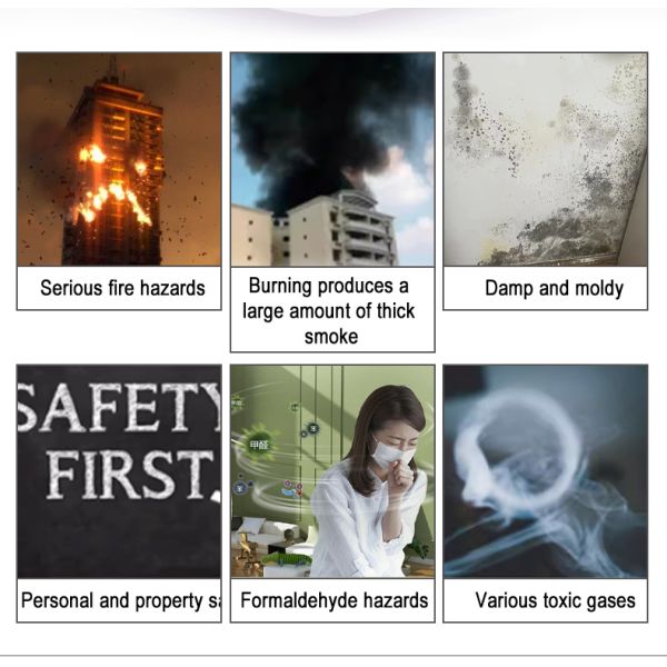 Fireproof Waterproof Eco-friendly Inorganic Coating Water Based Paint for Concrete and Basement