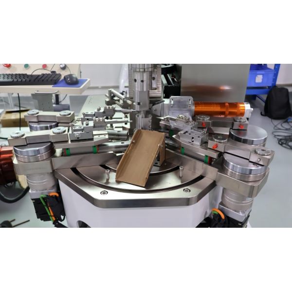 Automatic Round Shape Flat Wire Winding Machine For Photovoltaic And Automobile Industry