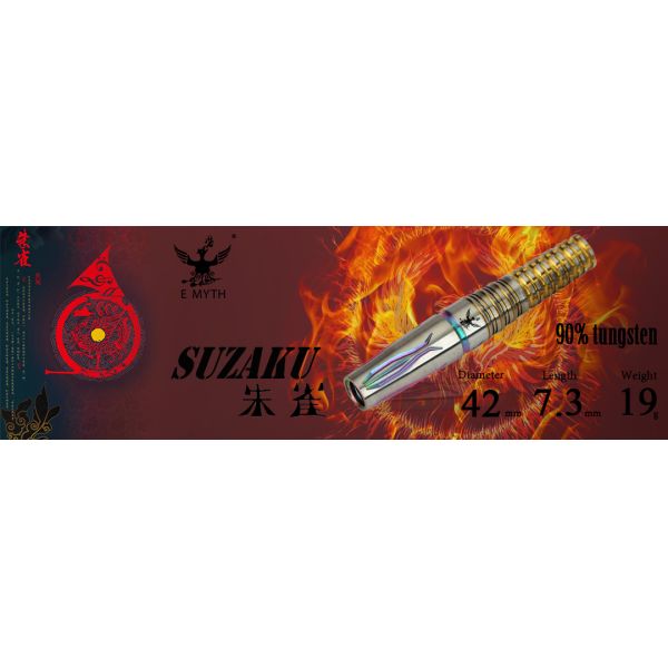 E MYTH 2BA 90% Tungsten Dart Sets Zhu Que 19g