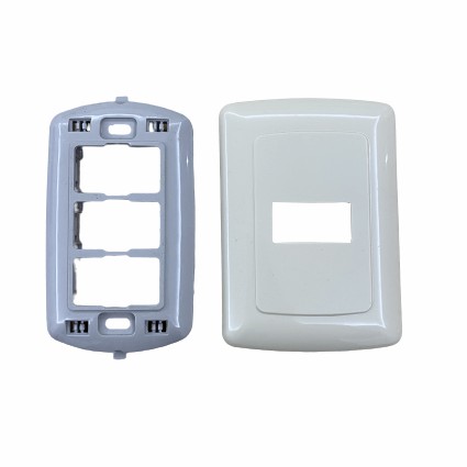 Home TV Wall Socket 10A Plastic Electrical Wall Socket