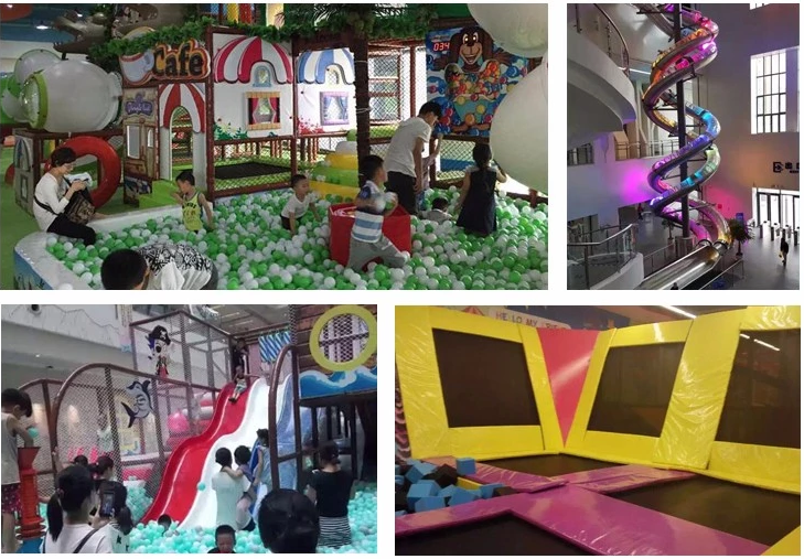 Outdoor Foam Sponge Pool Kids Trampoline Park