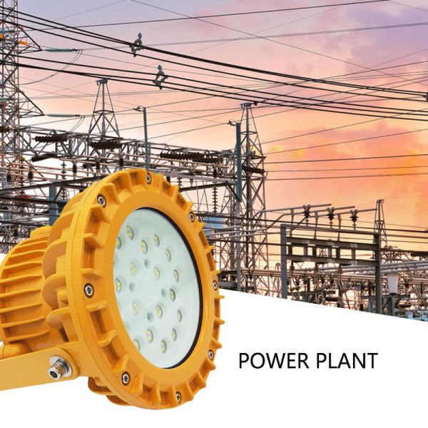 High Bay Explosion Proof LED Light Fixtures IP65 2700K - 6500K For Gas Station