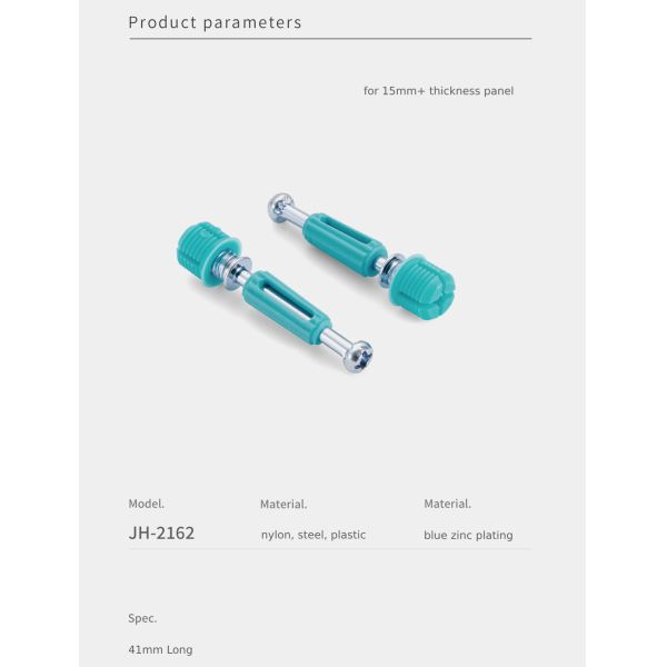 Universal Cam Lock Screws Versatile For Panel Type Furniture