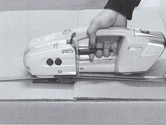 Automatic Corrugated Cardboard Box Packaging Tools 2800N PP PET Band Machine