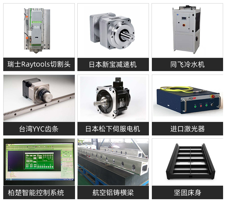 3000W IPG Laser Power Sheet Metal Fiber Laser Cutting Machine