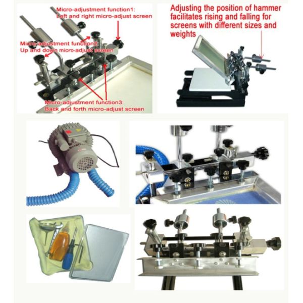 Manual Vacuum Screen Printing Machine