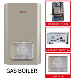 Buy cheap 3C Wall Hanging Gas Furnace Golden Shell Wall Mounted Water Heater Dual Function product