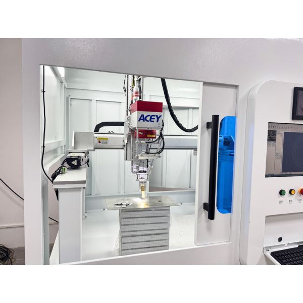 6000W Industrial Automatic CNC Aluminum Laser Welding Machine For Prismatic Battery Pack