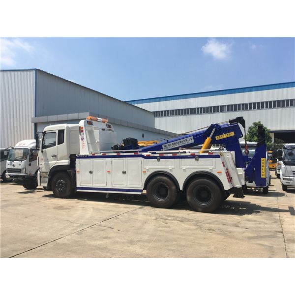 Euro 3 Dongfeng 20 Tons Towing Vehicle Recovery Tow Trucks Integrated