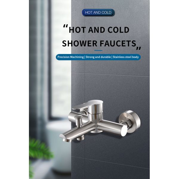 Strong Corrosion Resistance Stainless Steel Bath Fixtures Easy To Clean