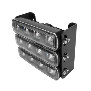China Forklift Safety Light 3X60W LED Red Warning Light with Stainless Steel Mounting Bracket and Diecast Aluminum Housing on sale