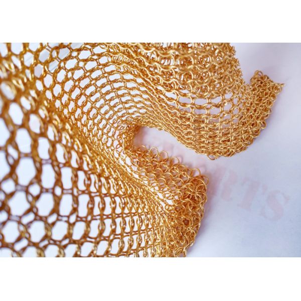 Stainless Steel 1.2x12mm Metal Ring Mesh For Discos Decoration